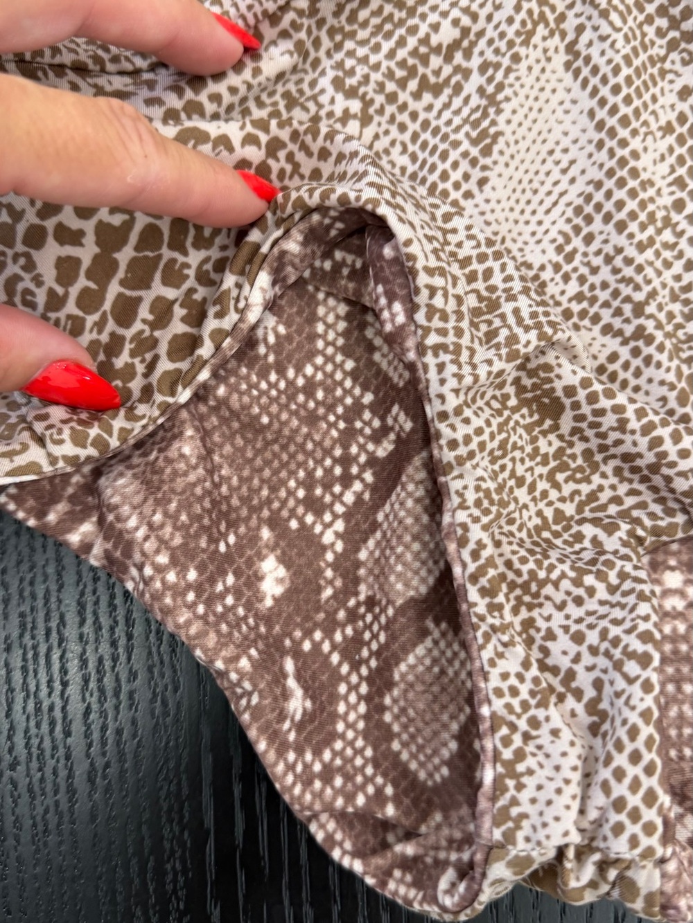 Acacia Swimwear Reversible Snakeskin Print One Piece Bathing Suit - NEVER WORN - Picture 6 of 16